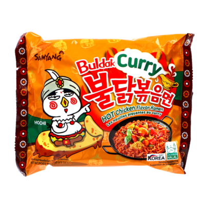 SAM YANG  BULDAK  HOT CHICKEN 8X5X140 GR CURRY