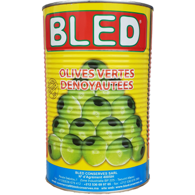 BLED GROENE OLIJVEN ZONDER PIT 3X3 KG