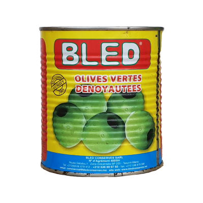 BLED GROENE OLIJF ZONDER PIT 12X850 GR