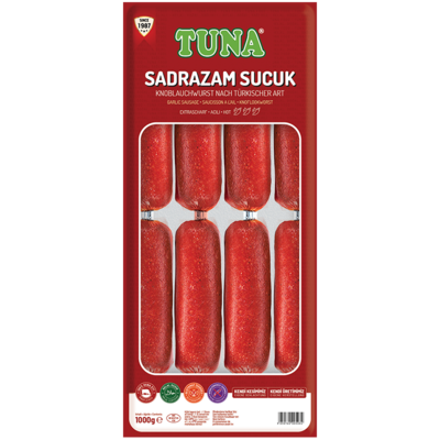 TUNA SADRAZAM KNOFLOOKWORST 10X1 KG