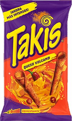 TAKIS CHIPS QUESO CHEESE 18X90 GR