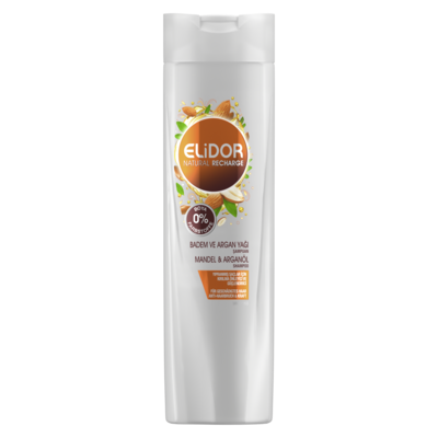 ELIDOR SHAMPOO AMANDEL ARGAN WIT 12X400 ML