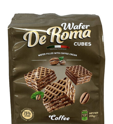 WAFFER DEROMA COFFE 10X200GR