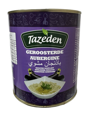 TAZEDEN  GEROOSTERDE AUBERGINE 6X2850 GR