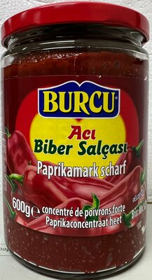 BURCU  BIBER SALCA ACILI 12X600 GR