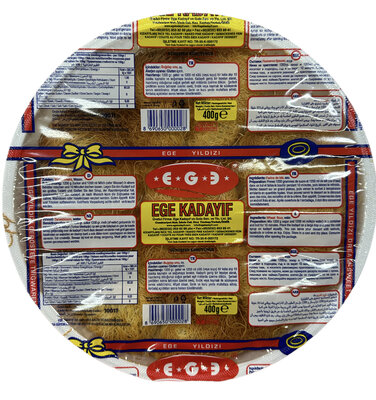 EGE  KIZARMIS KADAYIF 12X400 GR