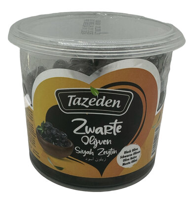 TAZEDEN ZWARTE OLIJVEN 12X300 GR