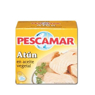 PESCAMAR TONIJN ZONNEBLOEMOLIE 100X80 GR