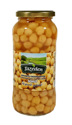 TAZEDEN GEKOOKTE KIKKERERWTEN 12X580 ML