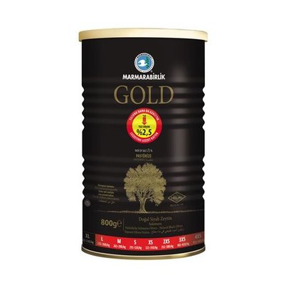 MARMARABIRLIK GOLD ZEYTIN XL TENEKE 6X800 GR