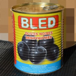 BLED ZWARTE OLIJVEN ZONDER PIT 12X850 GR
