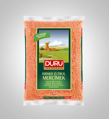 DURU KIRMIZI FUTBOL MERCIMEK 12X1 KG