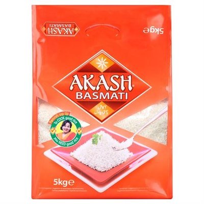 AKASH BASMATI RIJST 5 KG
