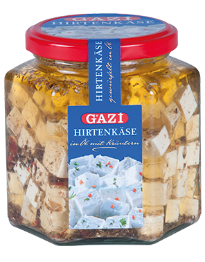 GAZI FETA BLOKJES MET KRUIDEN 6X375 GR