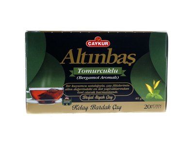 CAYKUR ALTINBAS BARDAK POSET BERGAMOTLU 24X40 GR