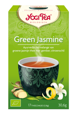 YOGI THEE GREEN JASMINE YOGI 6X17 STUKS