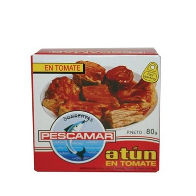 PESCAMAR TON BALIK DOMATESLI 100X80 GR