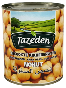 TAZEDEN GEKOOKTE KIKKERERWTEN 24X400 GR