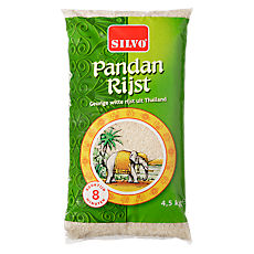 SILVO PANDAN RIJST 3X4.5 KG