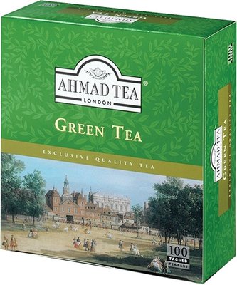 AHMAD THEE GROENE ZAKJES 12X250 GR