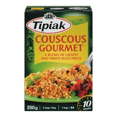 TIPIAK COUSCOUS WITH SPICES 12X250 GR