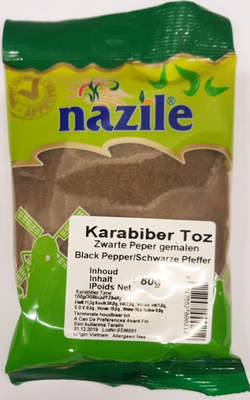 NAZILE KARABIBER TOZ 15X80 GR