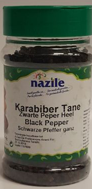 NAZILE KARABIBER TANE 10X140 GR PET