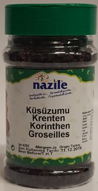 NAZILE KUS UZUMU 10X150 GR PET