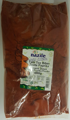 NAZILE PAPRIKA POEDER ZOET 1 KG