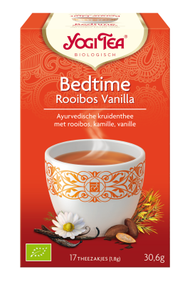 YOGI THEE BEDTIME ROOIBOS VANILLA 6X17 STUKS