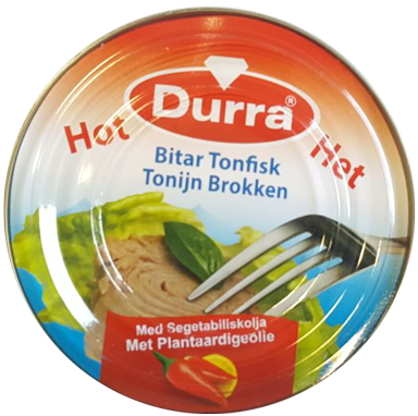 DURRA TONIJN BROKKEN PLANTAARDIGEOLIE 48X165 GR