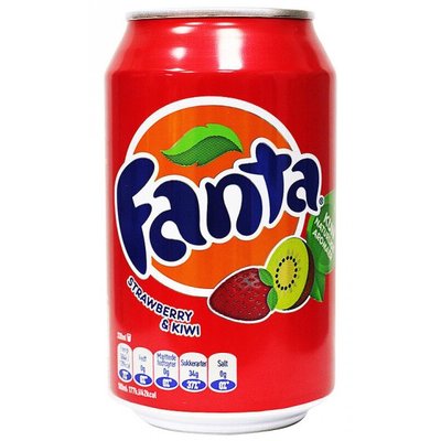 FANTA STRAWBERRY & KIWI 24X330 ML