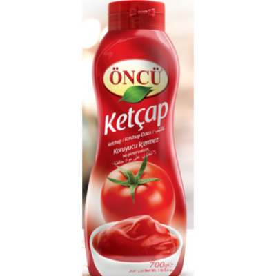 ONCU KETCHUP MILD 12X700 GR