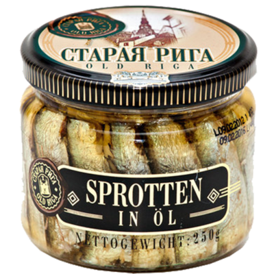 RIGA HAMSI SPROTTEN YAGDA 12X250 GR