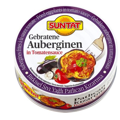 SUNTAT GEBRADEN AUBERGINES 12X400 GR