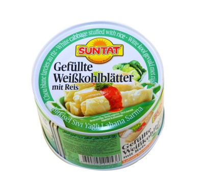 SUNTAT GEVULDE DRUIVENBLADEREN 12X400 GR