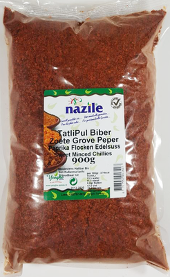 NAZILE TATLI PUL BIBER 900 GR