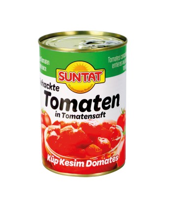 SUNTAT GEHAKTE TOMATEN OP TOMATENSAP 12X425 ML