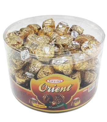 TAYAS ORIENT CHOCOLADE MET HAZELNOOT 12X500 GR